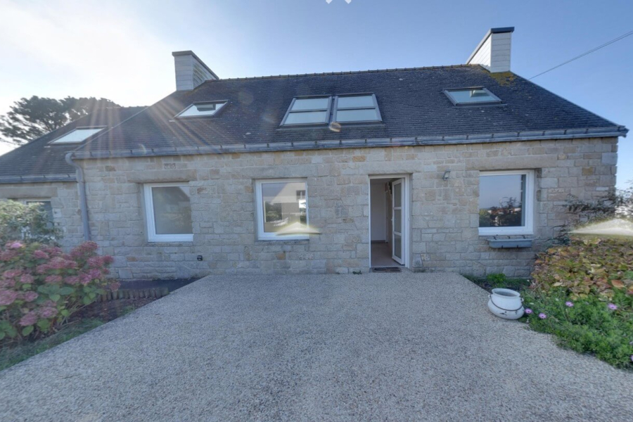 Maison avec vue mer, à 100 mètres de la plage - Plouguerneau, Finistère Nord