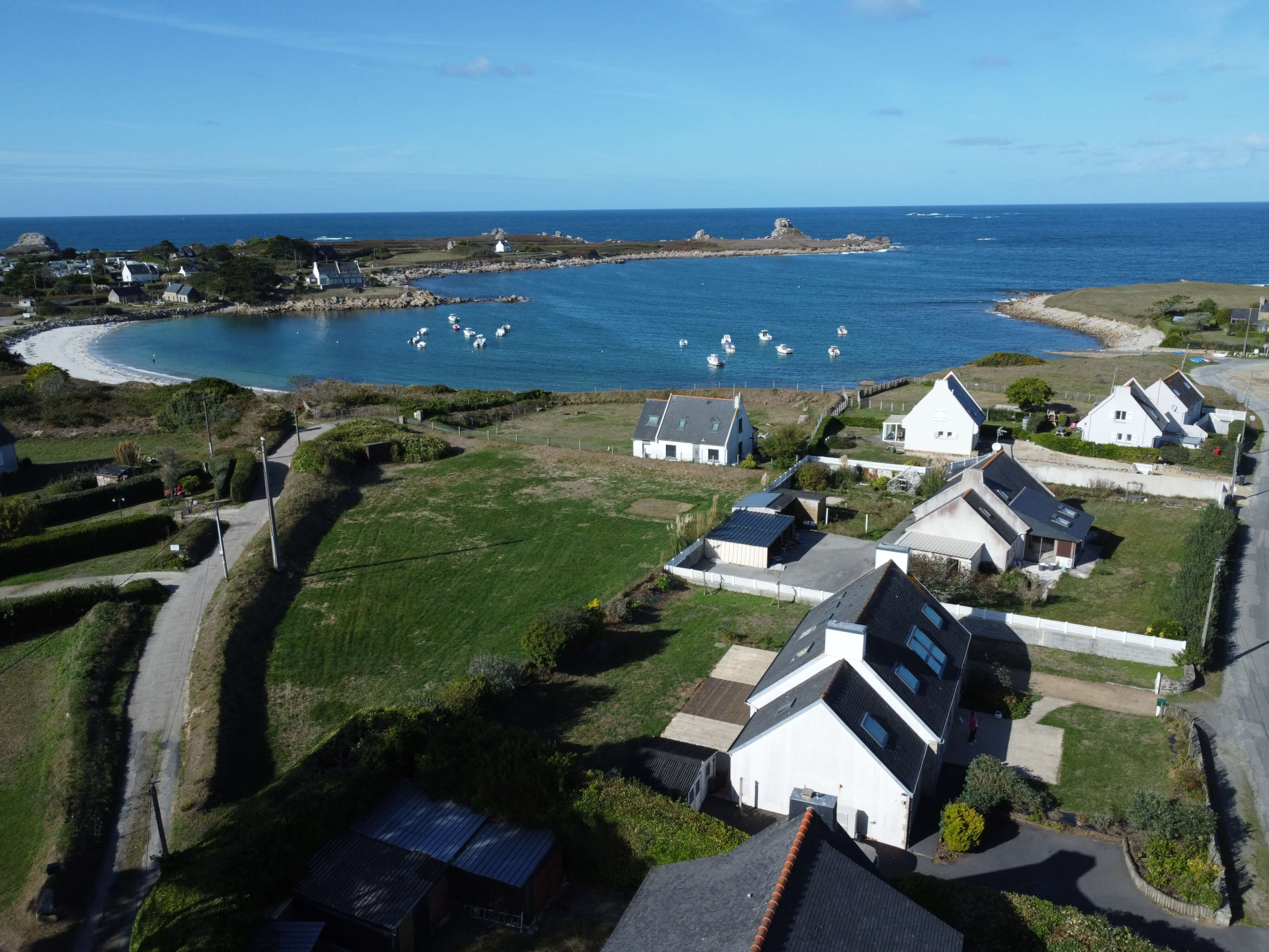 Maison avec vue mer, à 100 mètres de la plage - Plouguerneau, Finistère Nord