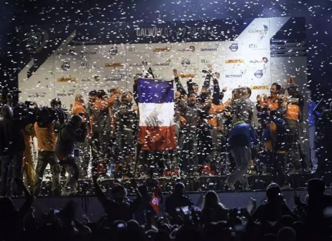 Franck Cammas et Groupama 4 remporte la Volvo Ocean Race 2012