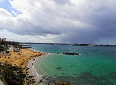 Vue des remparts de Saint Malo