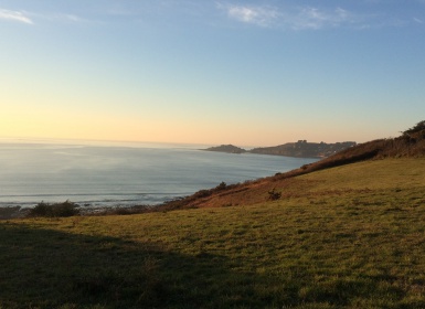 Coucher de soleil sur la Baie de Lannion