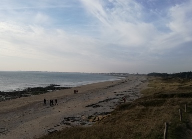 Plage de Keroyal à Damgan